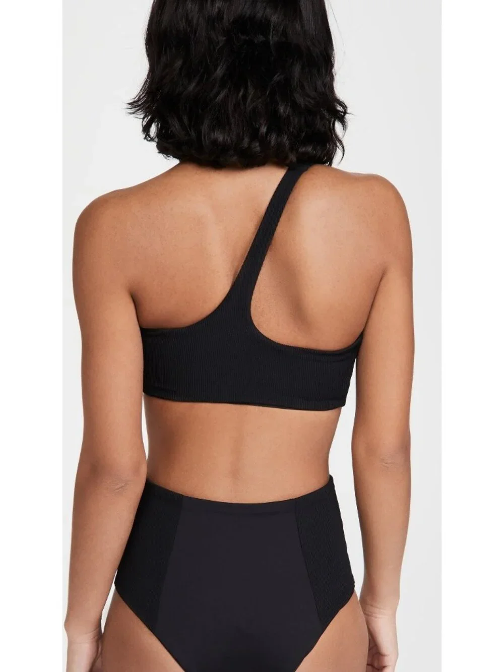 L*Space Celeste Bikini Top in Black XSmall New Womens Swimsuit